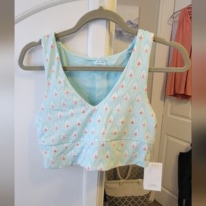 Carve Designs Longline Swim Top NWT